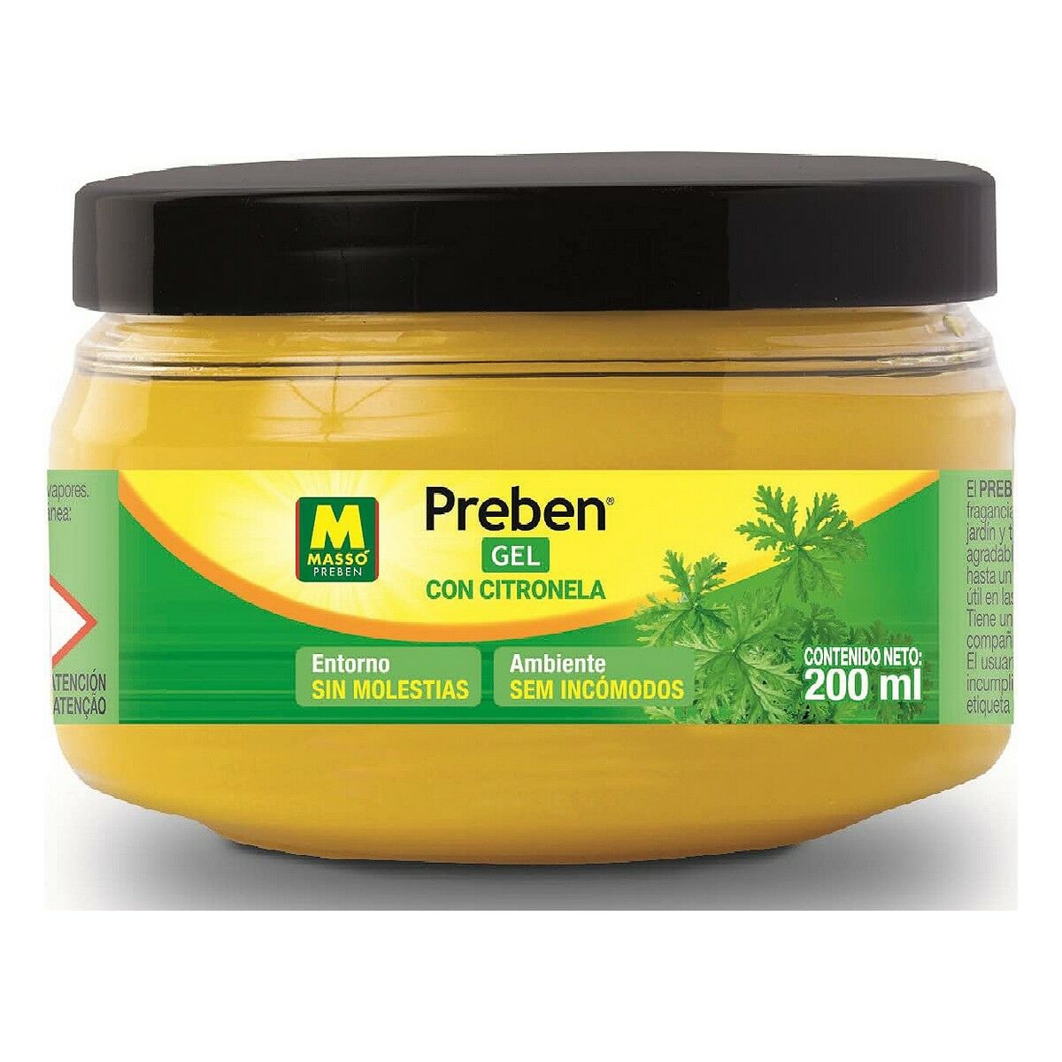 Repelent proti komárům Massó Citronela 200 ml Gel